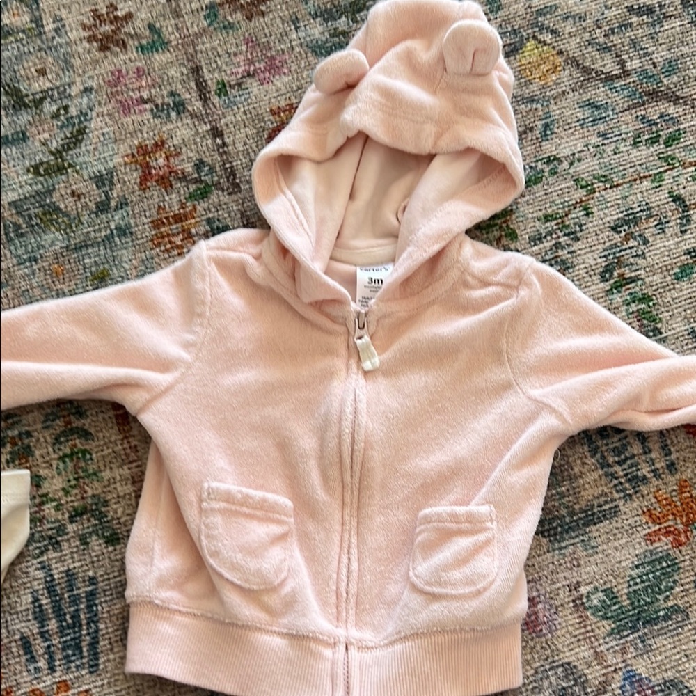 Baby Girl Clothing Set in Pink and White - Picture 8 of 8